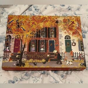 1000 piece Autumn Neighborhood Puzzle - Gibson Jigsaw puzzle